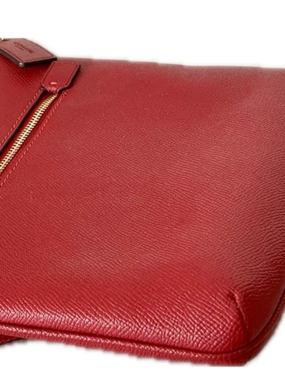 Coach Mini Rowan Crossgrain Leather File Bag - Picture 6 of 12